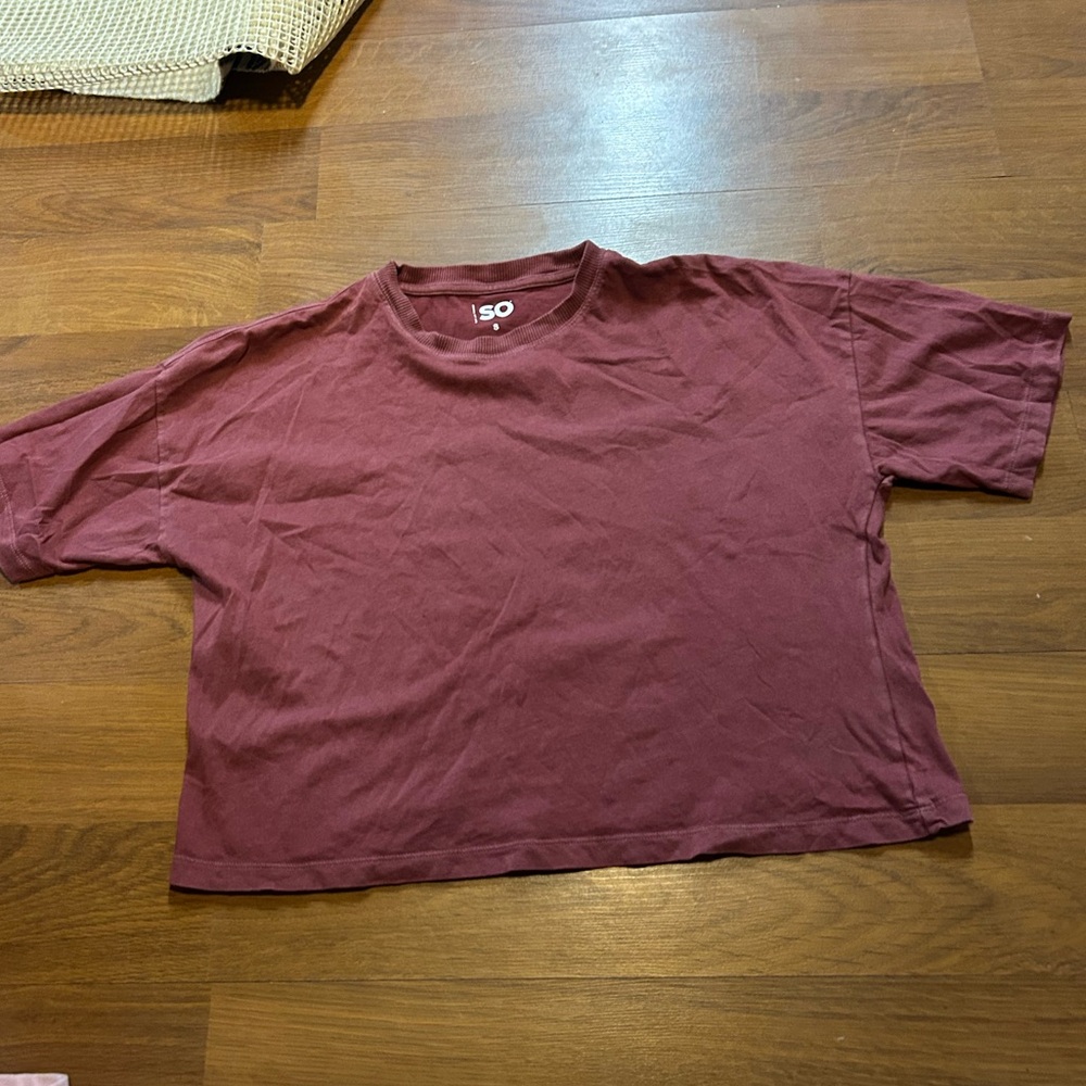 SO Cropped Boxy Tee